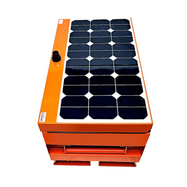 Solar Locker Enclosure - Protective Enclosure for Vibration Monitoring Equipment