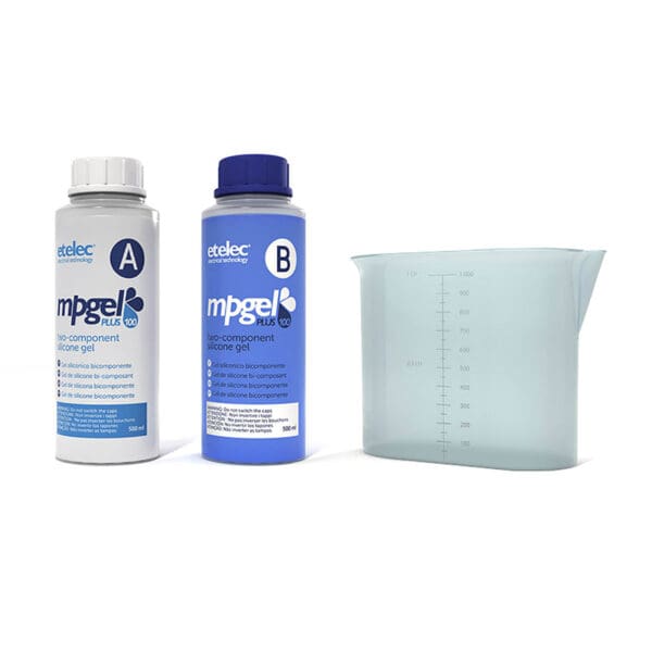 Etelec MPgel Plus  [1 Liter/1 qt] Electrical Reenterable Encapsulating Potting Gel Seal Compound (Tw - Image 2