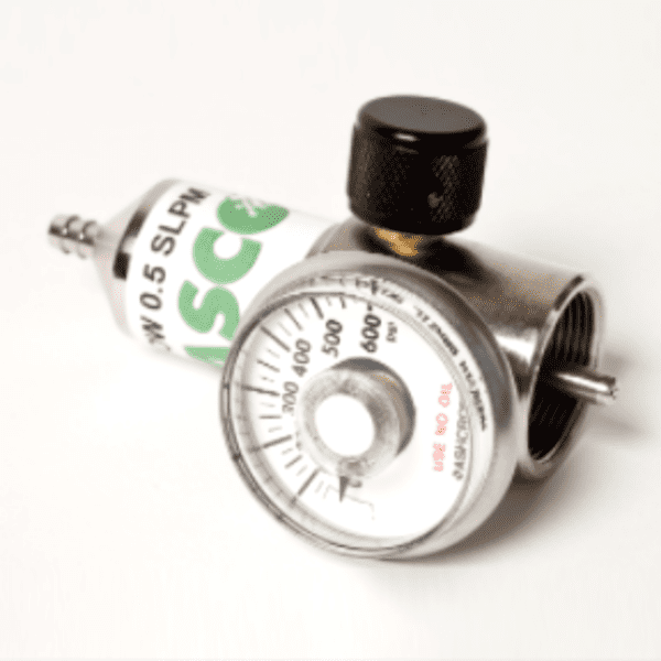 Small Gas Cylinder Regulator (0.5 LPM)- CGA600