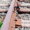 Single Sided Rail Clip with optical survey L-bar Prism - Image 3