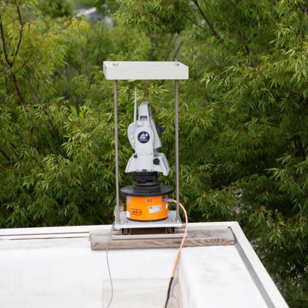 AMTS Parapet Mount with flat plate for Total Station (with roof) - Image 6