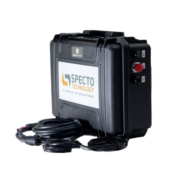 Solar Power Kit for Sonitus SLM (50W, 20Ah) - BLACK CASE - Image 3