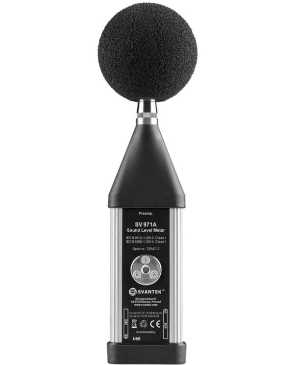 Svantek SV 971A Sound Level Meter - Image 4